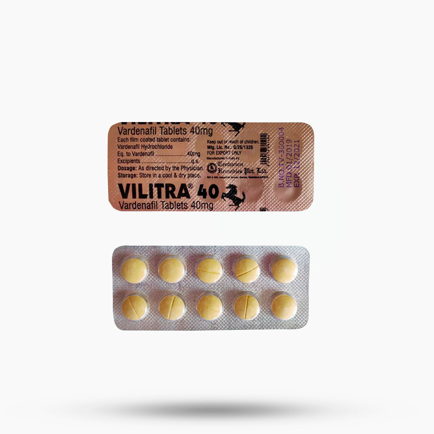 Levitra 40mg — Vardenafil müük Tallinn, Eestis Ilma retseptita, hind, mõju